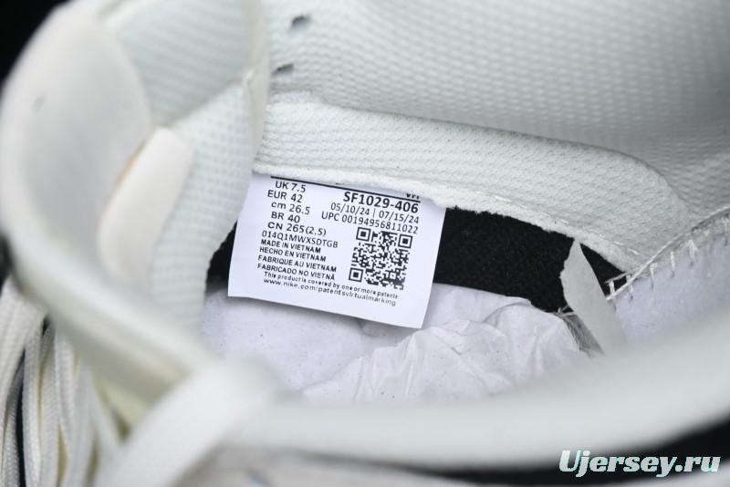 Nike SB Dunk Low Stussy Collaboration - Double Shadow White Hook Anniversary High-End Custom Low-Top Casual Skate Shoes - SF1029-406