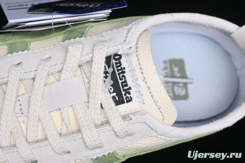 Onitsuka Tiger Mexico 66 Low-Top Leather Sneakers for Casual Running - 1183B391-202