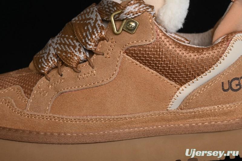 UGG Classic Ultra Mini Mel Dual Color Lace-Up Low-Top Casual Shoes - 1144032