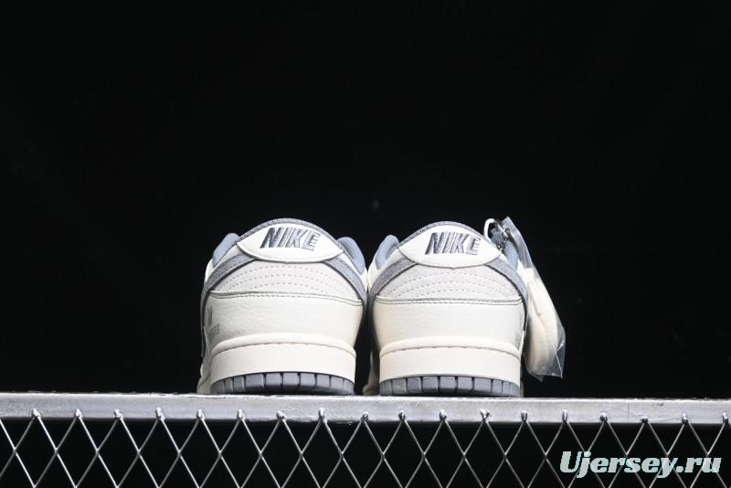 Nike SB Dunk Low UN Collaboration - Beige Grey Line Grey Sole Anniversary High-End Custom Low-Top Casual Skate Shoes - BB7518-003