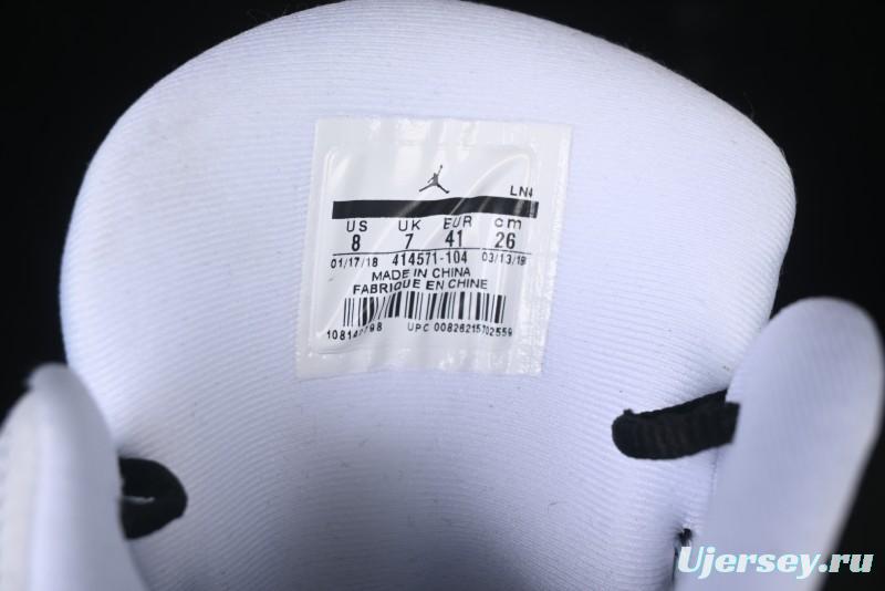 Nike Air Jordan 13 Retro Basketball Shoes in Black/White - 414571-104