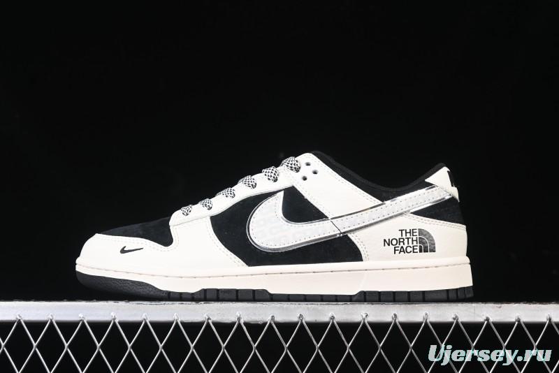 Nike SB Dunk Low The North Face x CDG Anniversary Customized Low-Top Casual Skate Shoes - BB7518-006