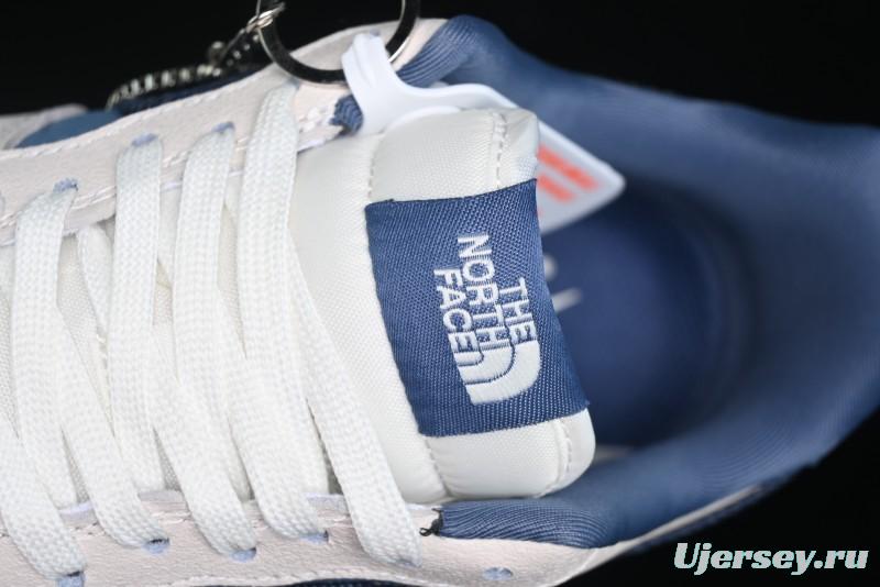 Nike Air Force 1 '07 Low The North Face Collaboration - Blue Floral Swoosh Casual Sneakers - KK1988-021