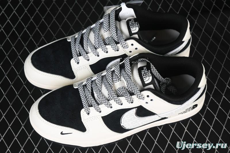 Nike SB Dunk Low The North Face x CDG Anniversary Customized Low-Top Casual Skate Shoes - BB7518-006