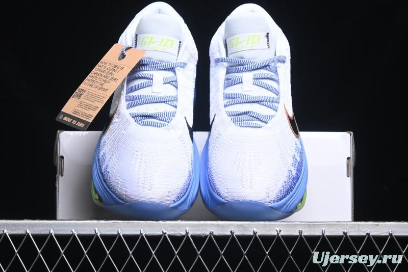 Nike Air Zoom G.T. Hustle 3 FP Basketball Shoes with Cushioning and Breathability - FV5953-100