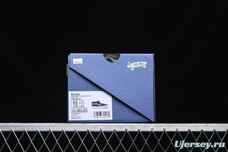 Vans Sk8-Mid Reissue 83 Premium Suede Retro Skate Shoes - VN000CQQDMV