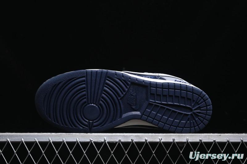 Nike SB Dunk Low Gucci Collaboration - Small Bee Pattern White Swoosh Anniversary High-End Custom Low-Top Casual Sneakers - FC1688-195