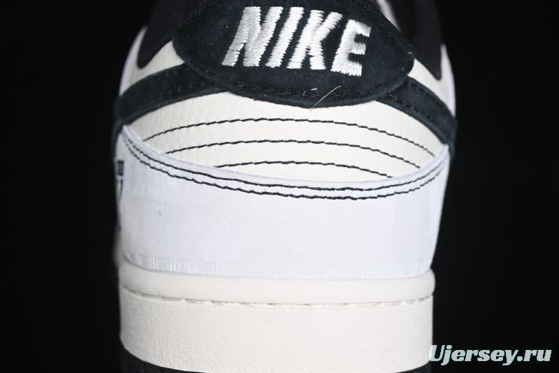 Nike SB Dunk Low OFF-WHITE Collaboration Anniversary High-End Custom Sneakers - YX5066-212