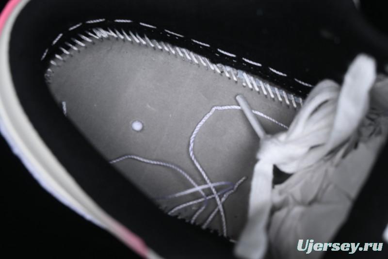 Nike Air Jordan 1 Low Retro Basketball Shoes - Panda Mischief Qixi Theme with Special Graffiti Design - 553558-132