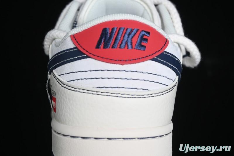 Nike SB Dunk Low Stone Island Anniversary Edition Customized Low-Top Casual Skate Shoes - YX5066-201