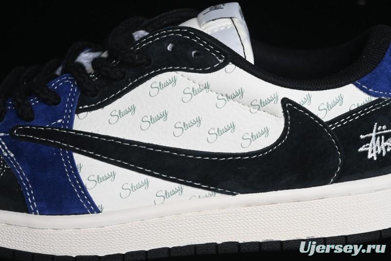 Nike Travis Scott x Fragment Design x Air Jordan 1 Low OG SP AJ1 Low Top Casual Sneakers - SJ2068-126