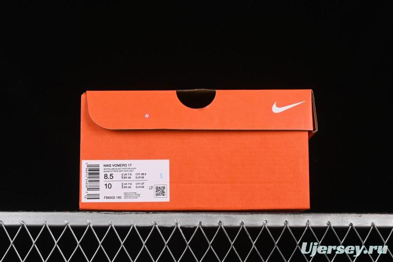 Nike Air Zoom Vomero 17 Moon Landing 17 Summer 2024 Cushioned Casual Running Shoes - FB8502-100