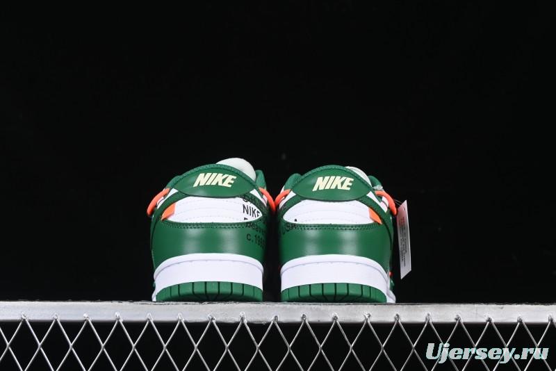 Off-White x Futura x Nike Dunk Low OW Collaboration Sneakers - CT0856-100