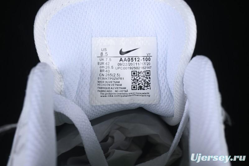 Nike Air Max 1 Retro Running Shoes with Half-Sole Air Cushion - AA0512-100