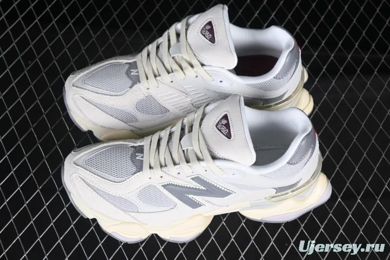 New Balance 9060 Retro Casual Running Shoes with ABZORB Cushioning - U9060LNY