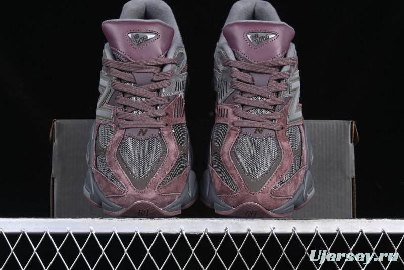 New Balance 9060 Retro Casual Running Sneakers with ABZORB Cushioning Technology - U9060BCG