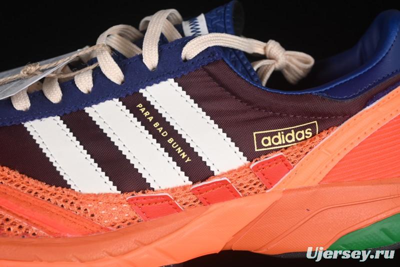 Adidas Bad Bunny Adizero SL 72 Comfortable Low-Top Casual Sneakers - JP8815