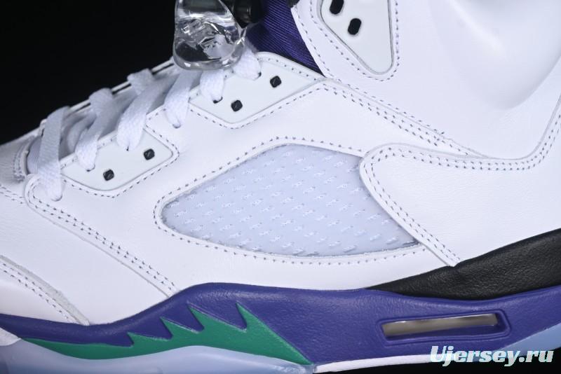 Nike Air Jordan 5 OG "Grape" Retro Basketball Shoes - HQ7978-100
