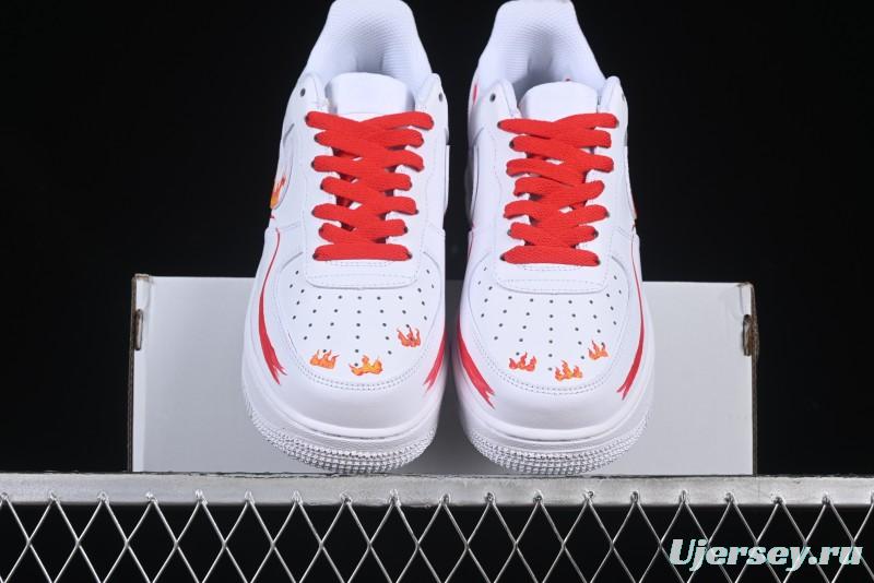 Nike Air Force 1 '07 Low Casual Sneakers with Built-in Full-Length Air Cushion - CW2288-111