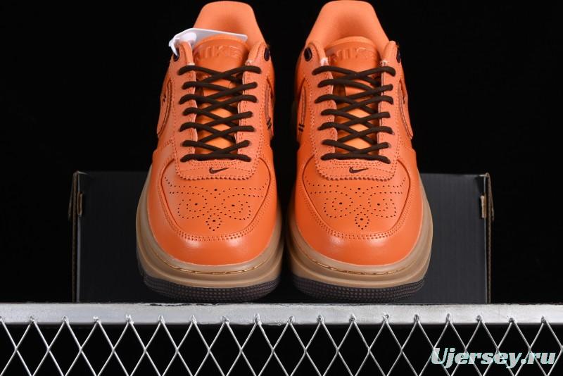 Nike Air Force 1 Low Luxe Casual Sneakers with Thick Sole and Waterproof Design - DM2451-800