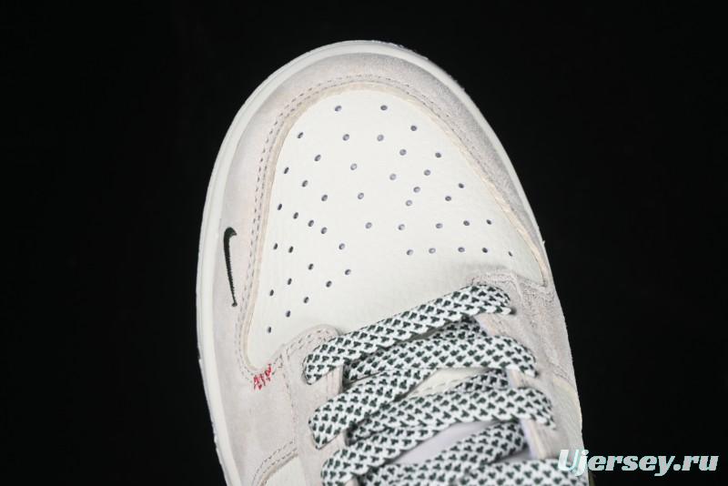 Nike SB Dunk Low UN Collaboration Year of the Snake Limited Edition Green Snake Swoosh Anniversary Custom Low-Top Casual Sneakers - DJ2024-070