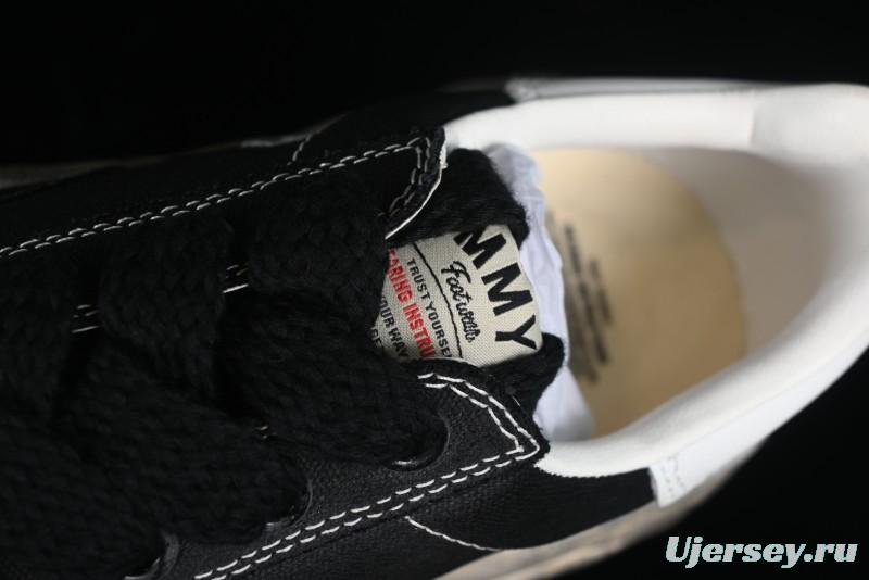 Wayne MMY Original Sole Leather Low Sneaker with Deconstructed Ice Cream Outsole - W.E5