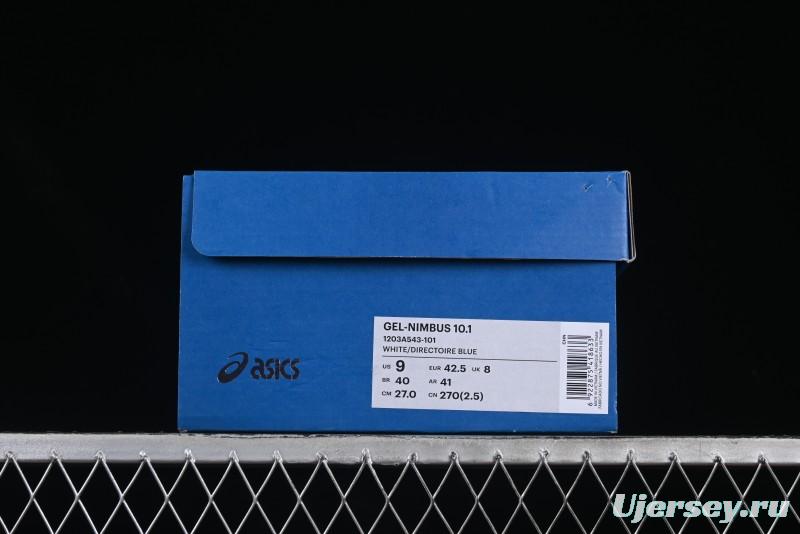 Asics Gel-Nimbus 10.1 Retro Breathable Casual Shoes with Cushioning for Men - 1203A543-101