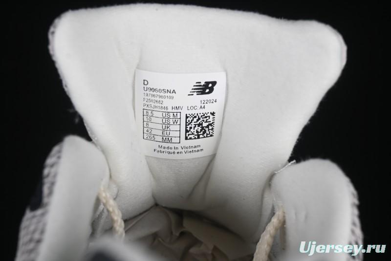 New Balance NB9060 Series Retro Casual Running Shoes with ABZORB Cushioning - U9060SNA