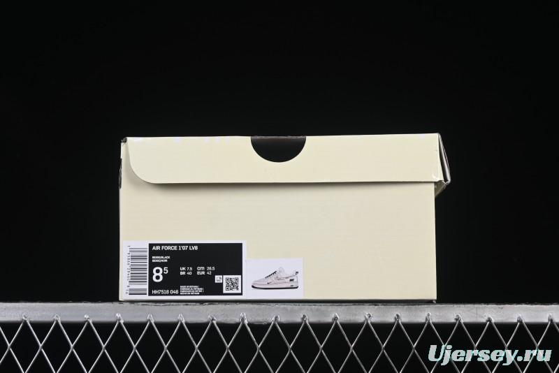 Nike Air Force 1 '07 Low Casual Sneakers with Multi-Swoosh Design - HH7518-046