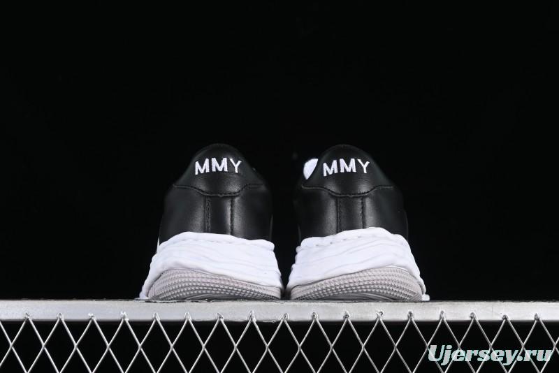 MMY Wayne Original Sole Leather Low Sneaker with Deconstructed Ice Cream Sole - W.E5