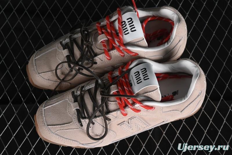 MiuMiu x New Balance 530 Low-Top Classic Retro Casual Running Shoes - AJD4