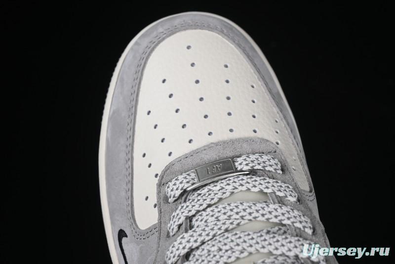 Nike Air Force 1 '07 Low The North Face Collaboration Grey Suede Casual Sneakers - XZ6188-763