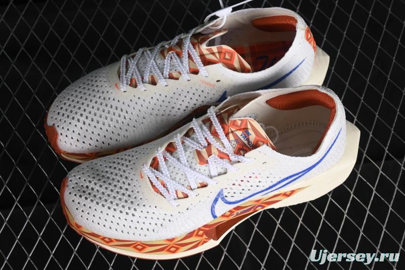 Nike ZoomX Vaporfly NEXT% 3 Marathon Series Lightweight Cushioned Running Shoes with Double-Layered ZoomX Foam - FQ7676-100