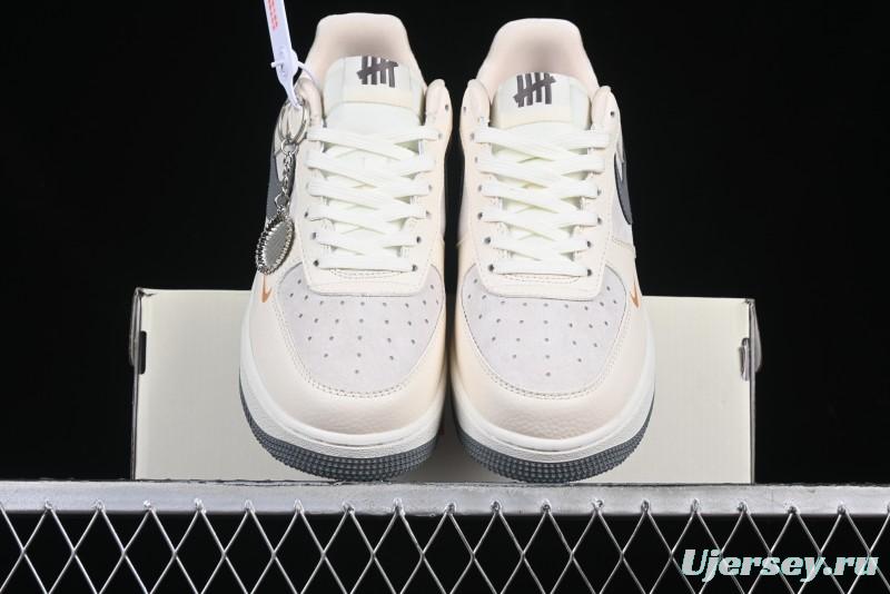 Nike Air Force 1 '07 Low UN Collaboration Beige Grey Metal Tag Casual Sneakers - DF0188-023