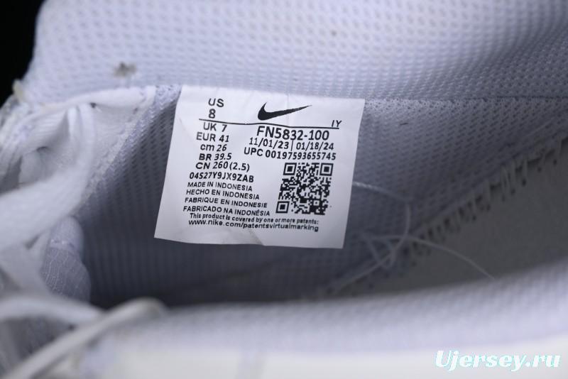 Nike Air Force 1 '07 Low Casual Sneakers with Full-Length Air Cushion - FN5832-100