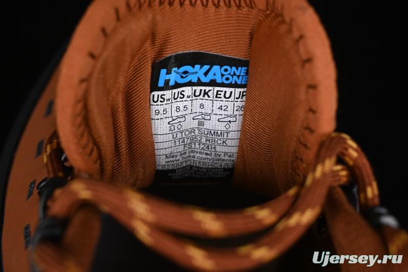 HOKA ONE ONE Tor Summit Low Top Cushioned Waterproof Outdoor Functional Shoes - 1147952 HBCK