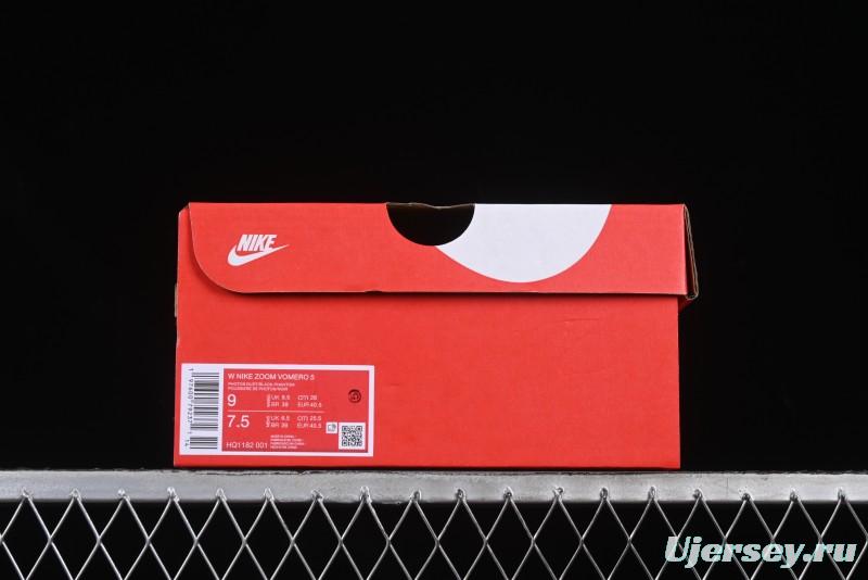 Nike Zoom Vomero 5 SP Classic Retro Casual Running Shoes with EVA Midsole Cushion - HQ1182-001