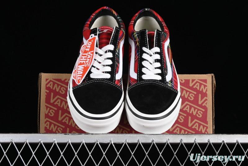 Vans Old Skool 36 DX Anaheim Collection Checkered Low-Top Canvas Sneakers - VN0A38G2PXC