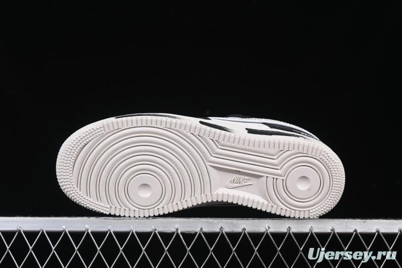 Nike Air Force 1 '07 Low The North Face Collaboration - Leather Graffiti Casual Sneakers - DM6688-008