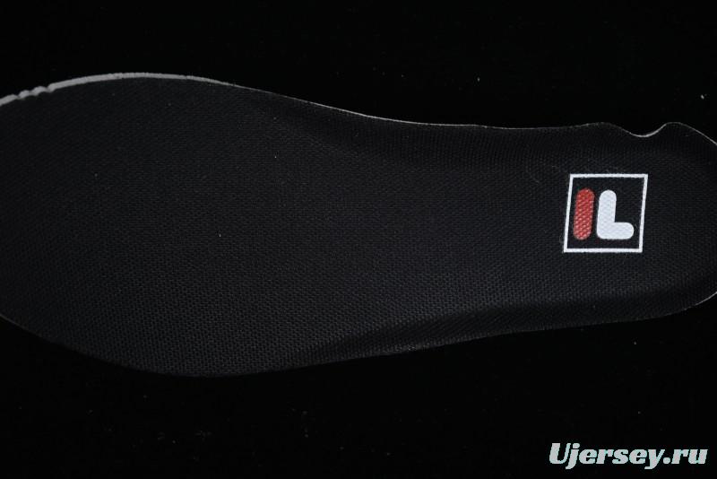 Fila Fusion Retro Mars Running Shoes with Lace-Up Design and Cushioned Sole - F12W422103FBK