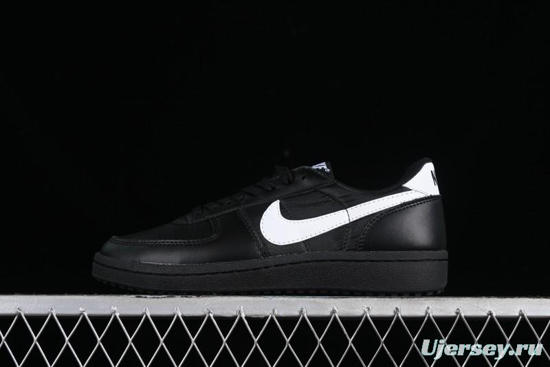 Nike Field General 82 Casual Sneakers with Classic Black and White Colorway - FQ8762-001