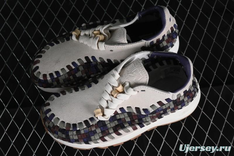 Nike Air Footscape Woven Asymmetrical Weave Slip-Resistant Low-Top Lifestyle Sneakers - FV3615-191