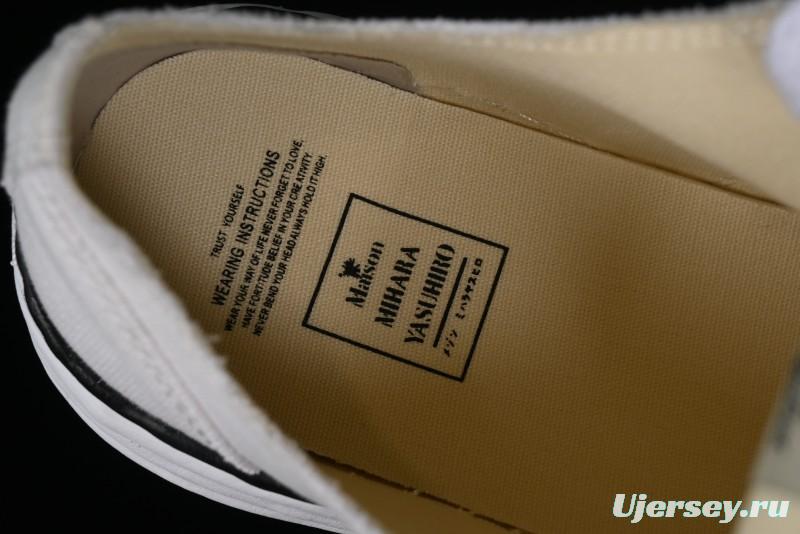 Wayne Original Sole Leather Low Sneaker with Deconstructed Ice Cream Sole - W.E5