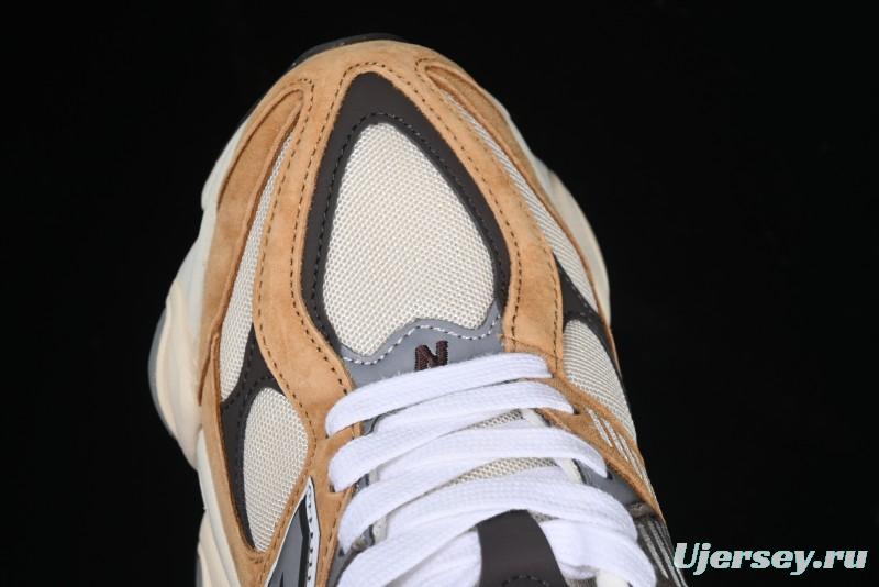 New Balance 9060 Retro Casual Running Shoes with ABZORB Cushioning - U9060WOR