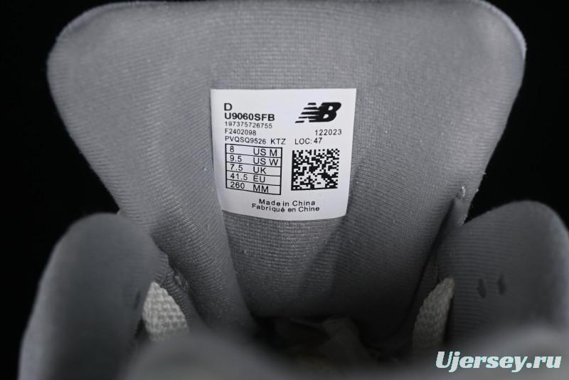 Joe Freshgoods x New Balance NB9060 Retro Casual Running Sneakers with ABZORB Cushioning - U9060SFB