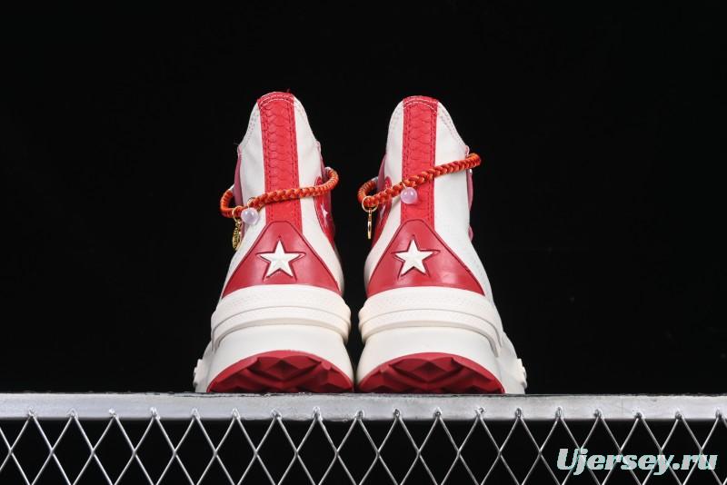 Converse Legacy Run Star Snake Year Limited Edition Platform Sneakers with Cushioned Sole - A13346C