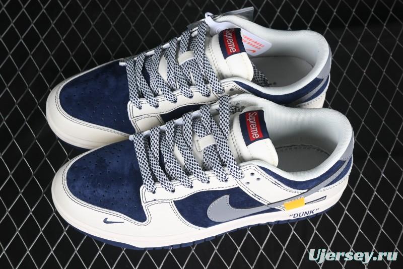 Nike SB Dunk Low Stussy Anniversary Edition Customized Low-Top Casual Sneakers - DM6868-035