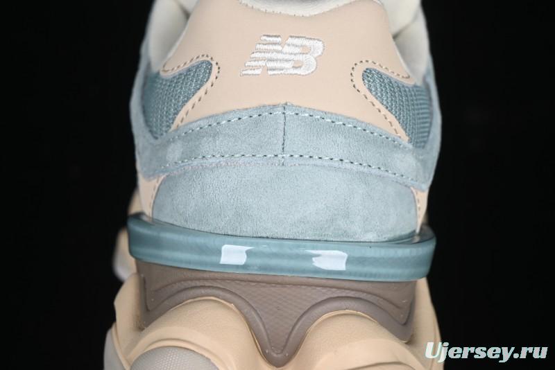 New Balance 9060 Retro Casual Running Sneakers with ABZORB Cushioning Technology - U9060FNB