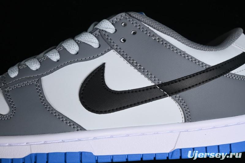 Nike Dunk Low SB Skateboarding Shoes in White Blue Grey - FB9109-001