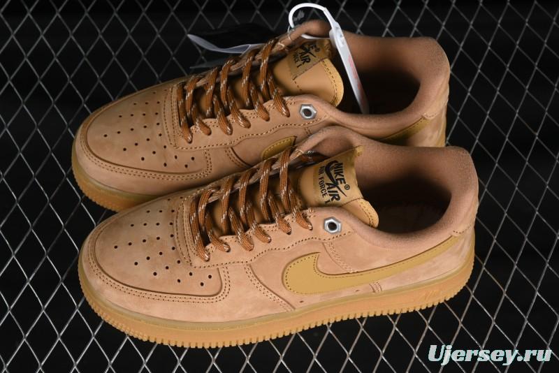 Nike Air Force 1 '07 WB Low-Top Sneakers with Full-Length Hexagonal Air Cushion - CJ9179-200